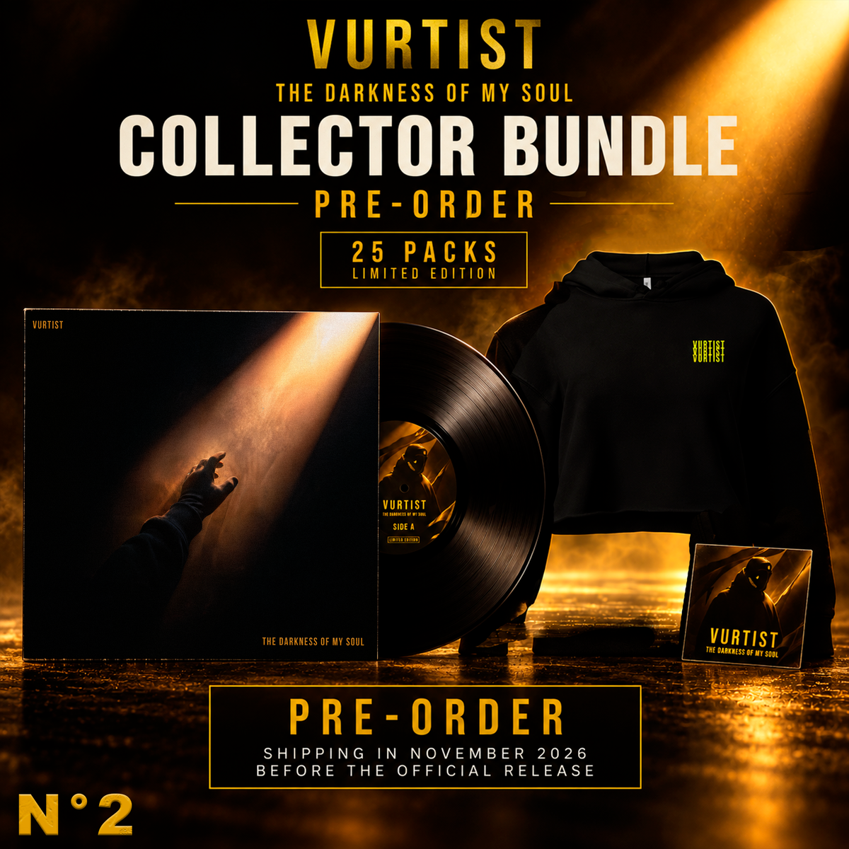 (PRE-ORDER) COLLECTOR BUNDLES - THE DARKNESS OF MY SOUL