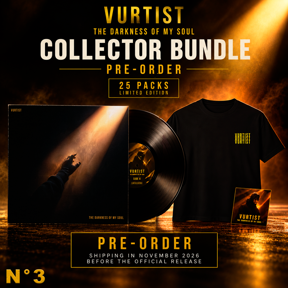 (PRE-ORDER) COLLECTOR BUNDLES - THE DARKNESS OF MY SOUL