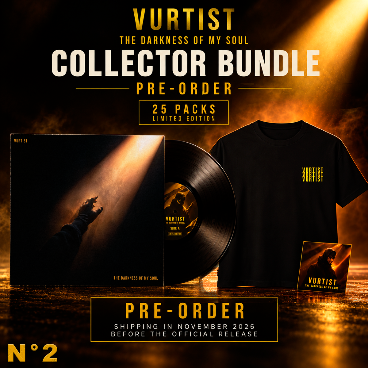 (PRE-ORDER) COLLECTOR BUNDLES - THE DARKNESS OF MY SOUL
